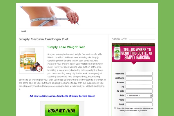 Leaf theme site design template sample
