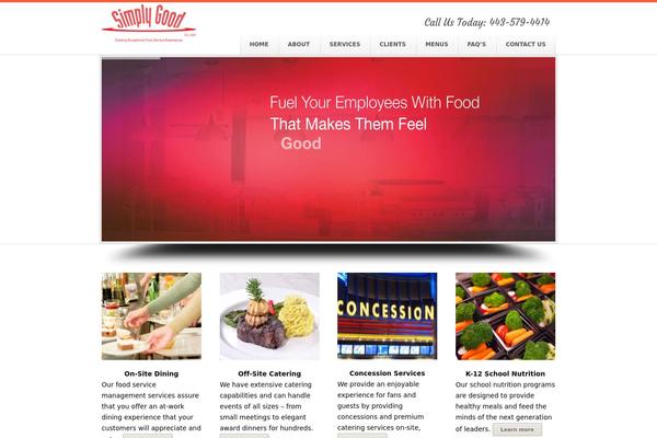 FreshBiz theme site design template sample