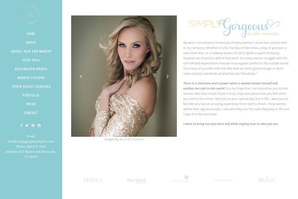 Vigor theme site design template sample