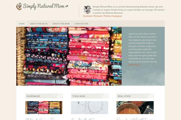 simplynaturalmom.com site used Fabricated