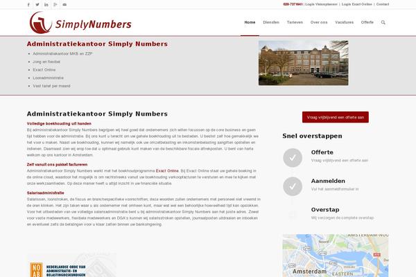 Site using Kebo Twitter Feed plugin