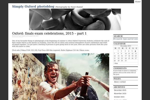 Site using Embed Picasa Album plugin