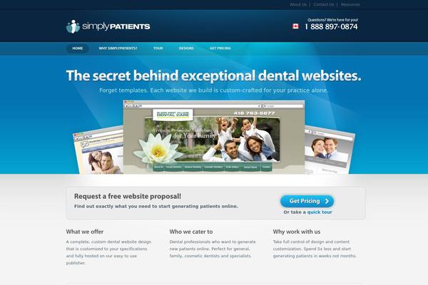 ShowTime theme site design template sample