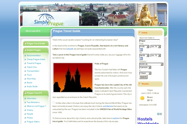 Simplytravel theme site design template sample