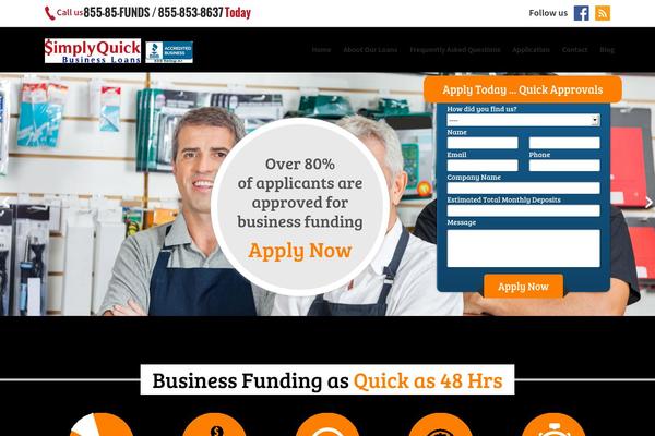simplyquickbusinessloans.com site used QuickLoans