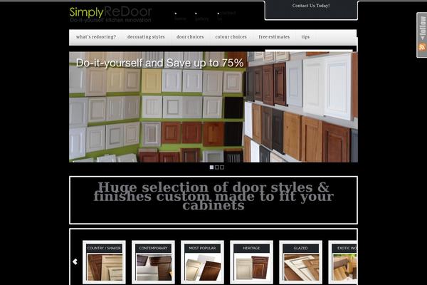 Mazine theme site design template sample