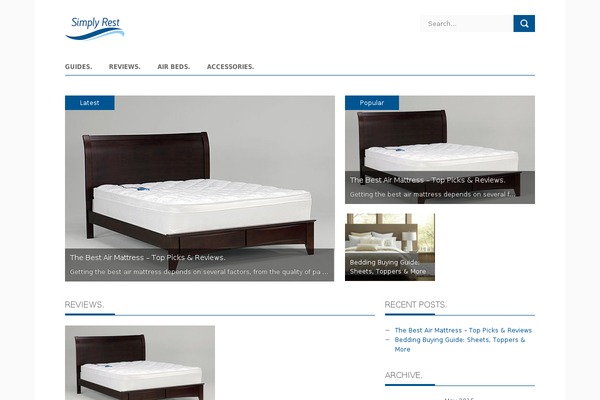 News theme site design template sample