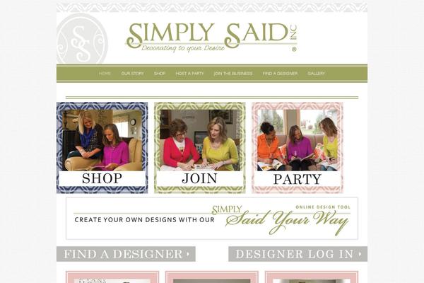 Geraldine theme site design template sample