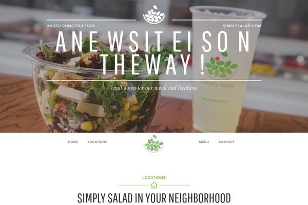 Thread theme site design template sample