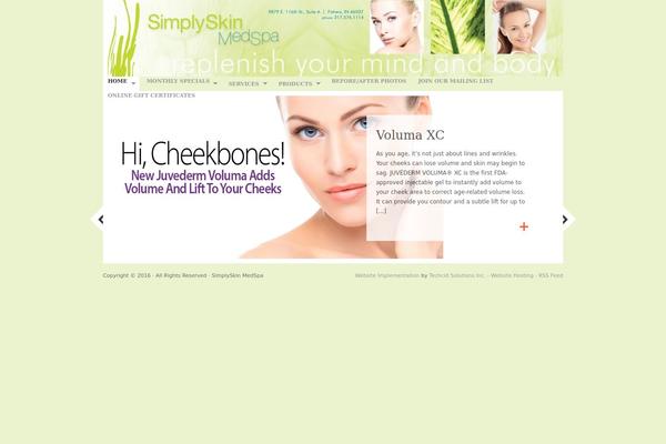 Organic_bold theme site design template sample