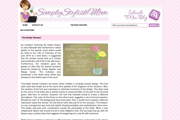 Gazette theme site design template sample