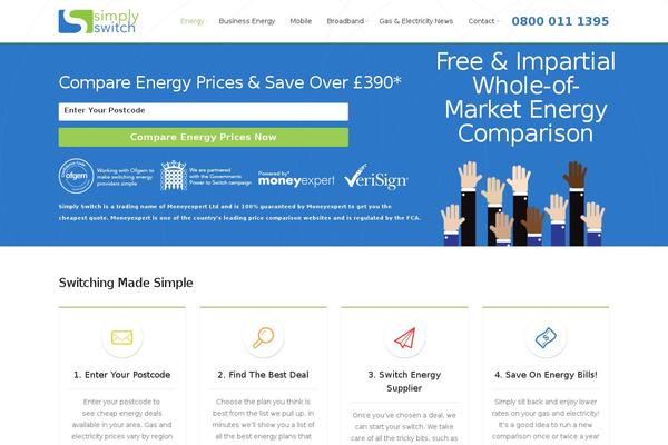 Elise theme site design template sample