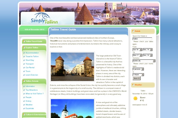 Simplytravel theme site design template sample