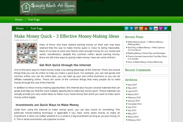 Site using Meks Smart Social Widget plugin