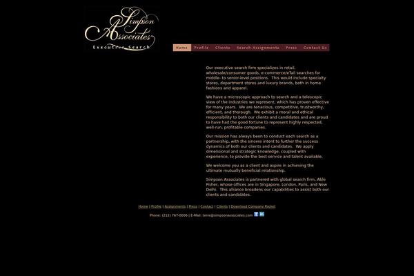 simpsonassociates.com site used Simpson