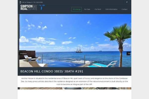 Realestate-7 theme site design template sample