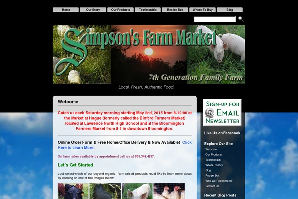 Aeros theme site design template sample