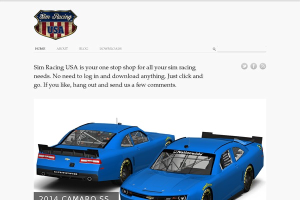 simracing.us site used Briefed