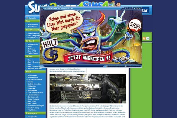 sims-3.net site used Sims3