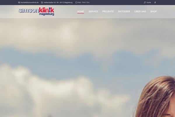 simsonklinik.de site used Armada