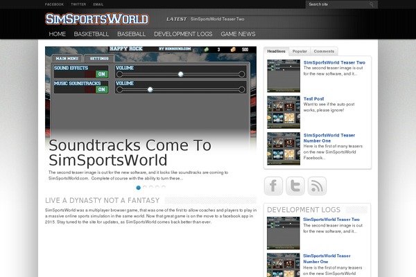 Resportsive theme site design template sample