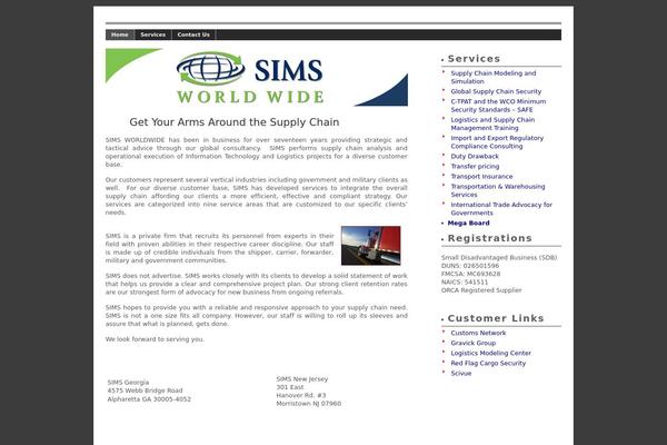 Corporate Theme v2 theme site design template sample