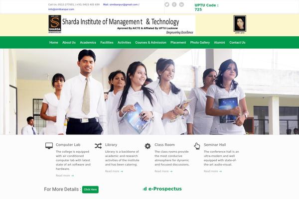 simtkanpur.com site used iBusiness
