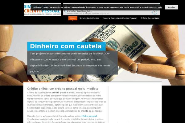 Site using EU Cookie Law plugin