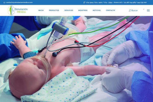 simulacionmedica.com site used Mrseo