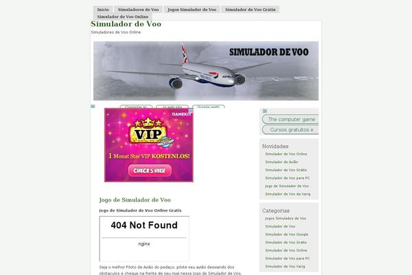 Misty Look theme site design template sample