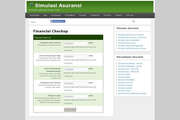 Site using Site Layout Customizer plugin