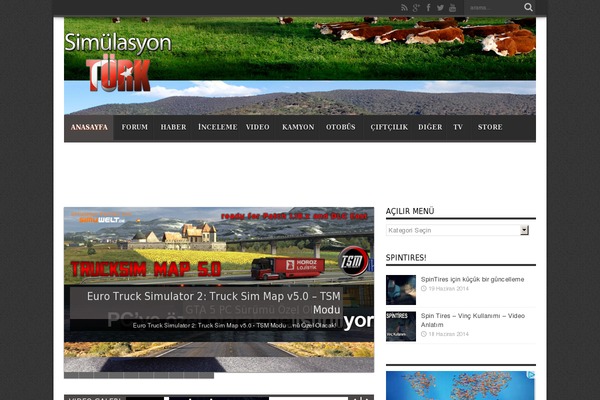 Bimber theme site design template sample