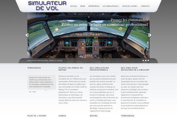 simulateurdevol.fr site used Airborne