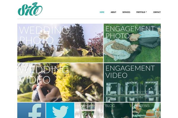 Daisho theme site design template sample