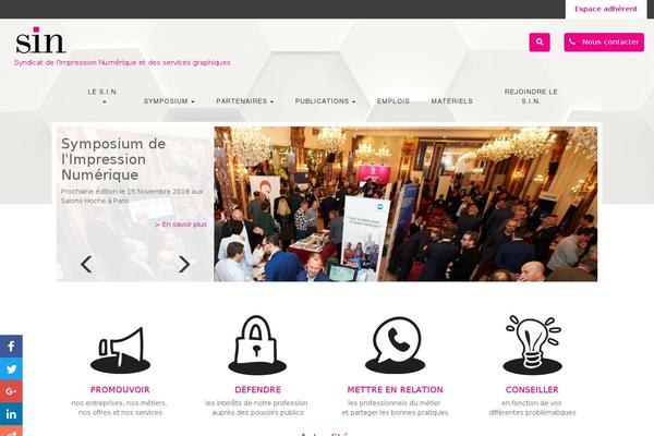 sin.fr site used Sin