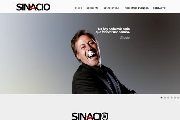 Visia theme site design template sample