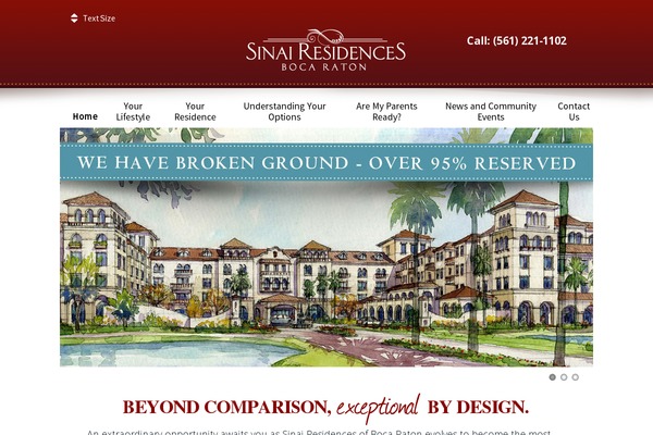 Nexus theme site design template sample