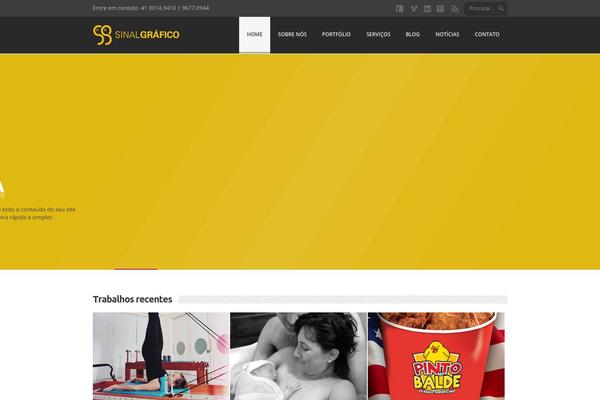 Lotus theme site design template sample