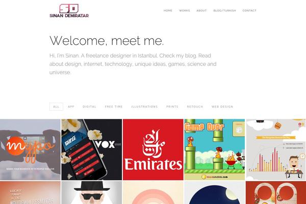 GridStack theme site design template sample