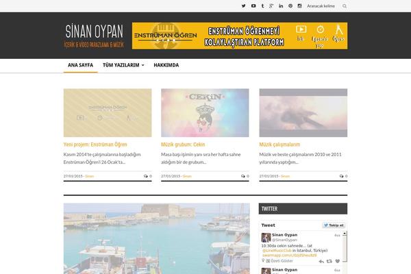 Rigel theme site design template sample