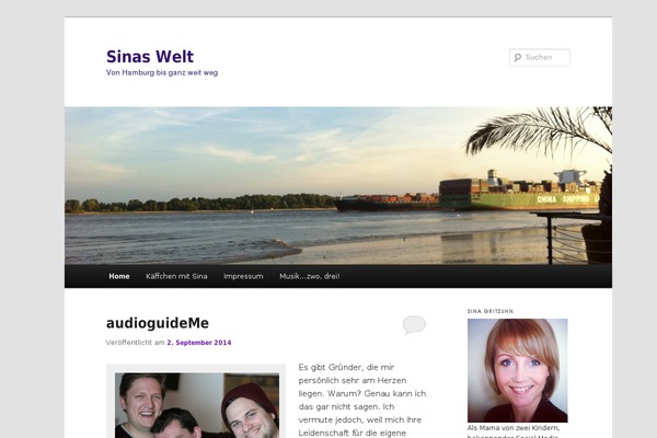 Site using About Me plugin