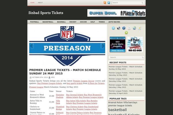 sinbadsportstickets.com site used Abelia