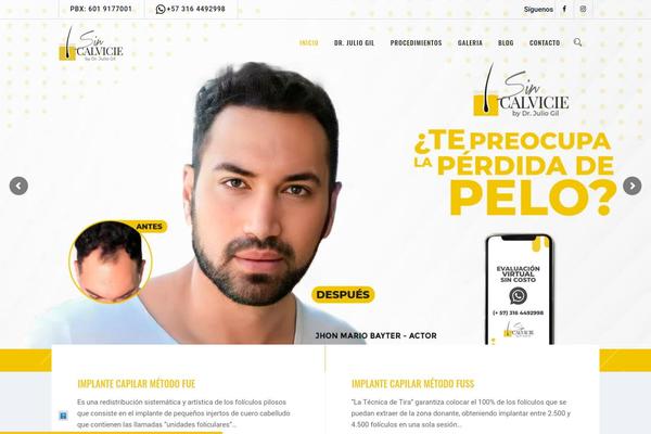 Site using Themestek-industco-extras plugin