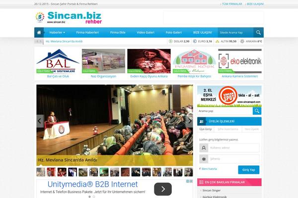 Safirrehber theme site design template sample