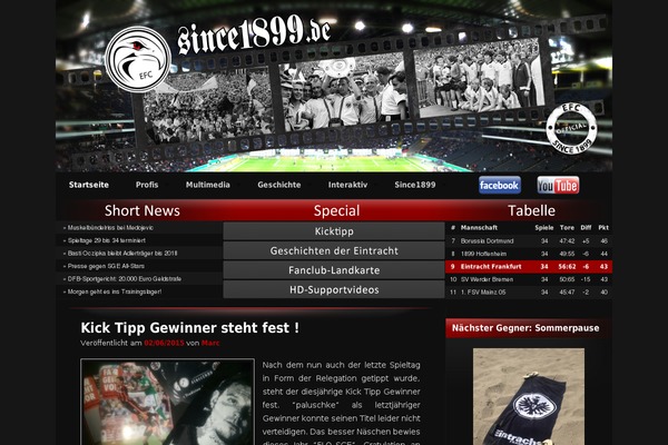 Site using Dropdown Menu Widget plugin
