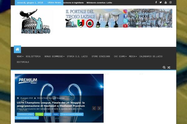 SuperMag theme site design template sample