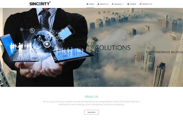 Oneup theme site design template sample