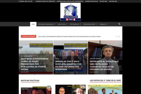 NewsMag theme site design template sample