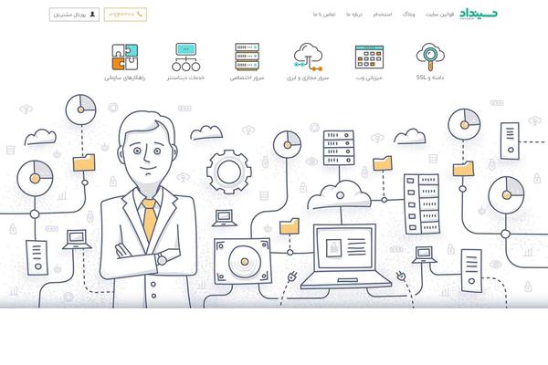 Site using Service-box plugin