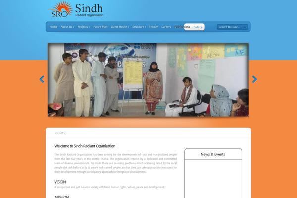 TheProfessional theme site design template sample